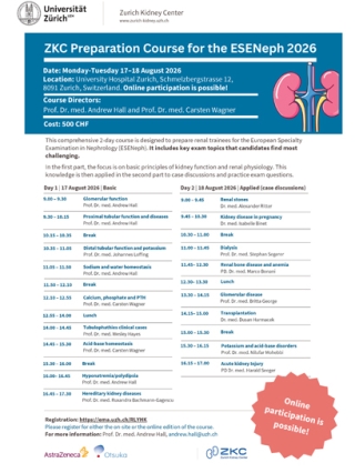 Exam Preparation Course for the ESENehp Examination 2026